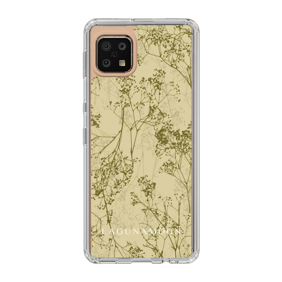 Slim Protection Case［ LAGUNAMOON - Botanical - Yellow ］