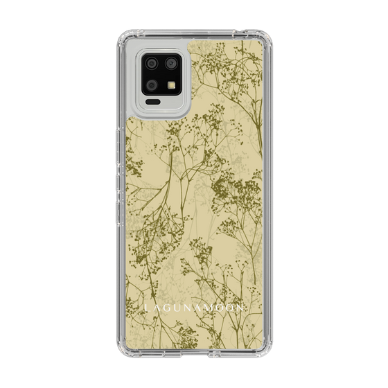 Slim Protection Case［ LAGUNAMOON - Botanical - Yellow ］