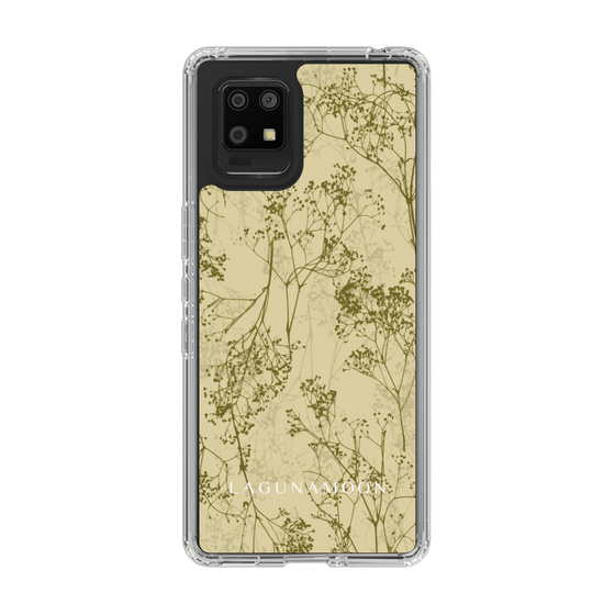 Slim Protection Case［ LAGUNAMOON - Botanical - Yellow ］