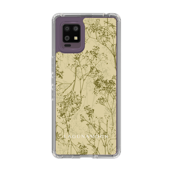 Slim Protection Case［ LAGUNAMOON - Botanical - Yellow ］