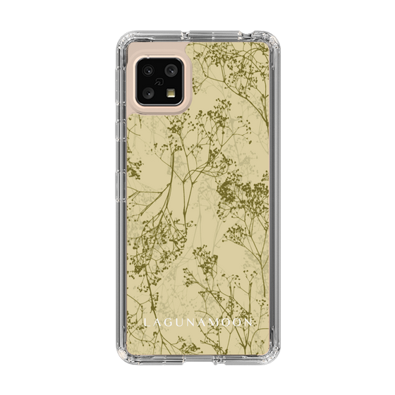 Slim Protection Case［ LAGUNAMOON - Botanical - Yellow ］