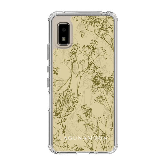 Slim Protection Case［ LAGUNAMOON - Botanical - Yellow ］