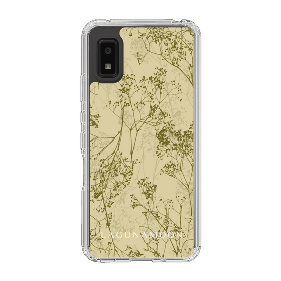 Slim Protection Case［ LAGUNAMOON - Botanical - Yellow ］