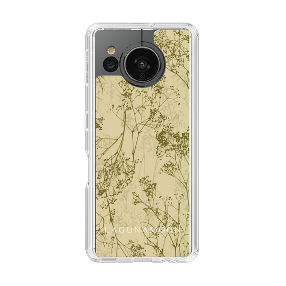 Slim Protection Case［ LAGUNAMOON - Botanical - Yellow ］