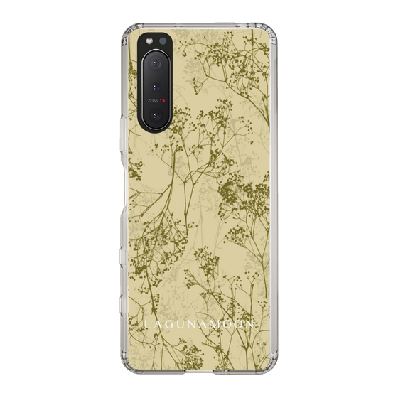 Slim Protection Case［ LAGUNAMOON - Botanical - Yellow ］