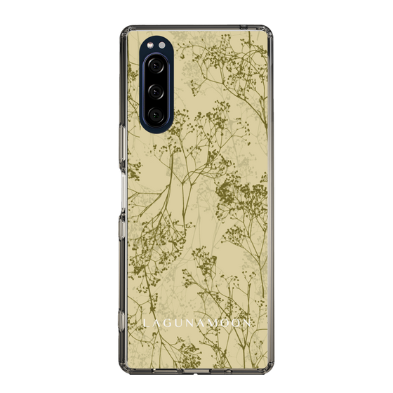 Slim Protection Case［ LAGUNAMOON - Botanical - Yellow ］