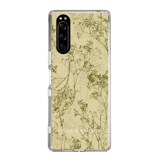 Slim Protection Case［ LAGUNAMOON - Botanical - Yellow ］