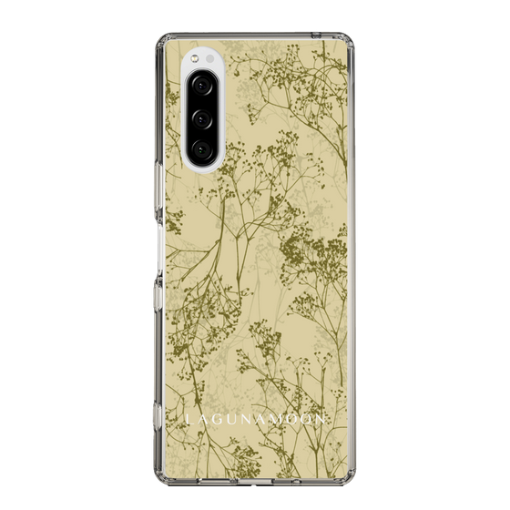 Slim Protection Case［ LAGUNAMOON - Botanical - Yellow ］