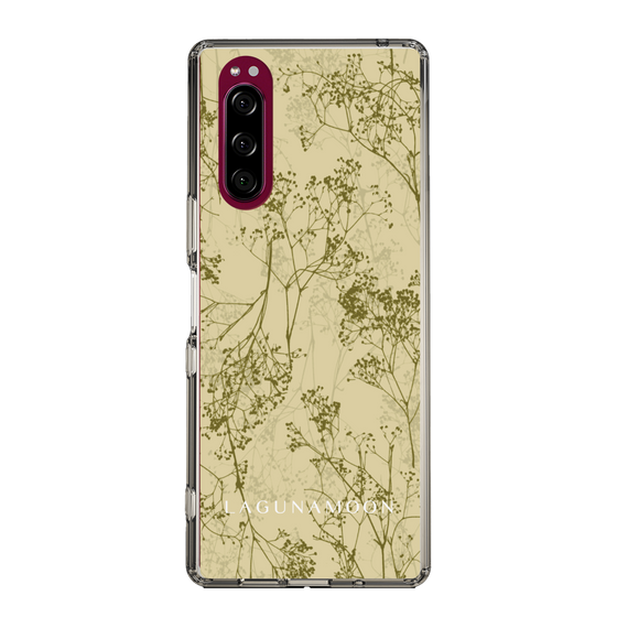 Slim Protection Case［ LAGUNAMOON - Botanical - Yellow ］