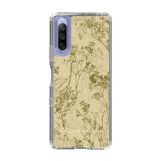 Slim Protection Case［ LAGUNAMOON - Botanical - Yellow ］