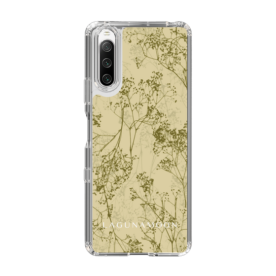 Slim Protection Case［ LAGUNAMOON - Botanical - Yellow ］