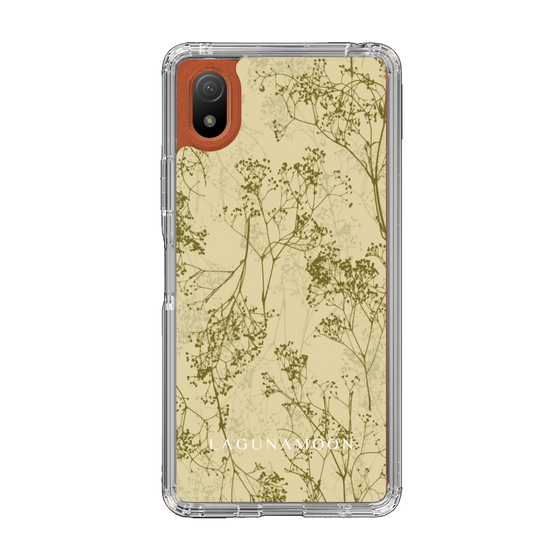 Slim Protection Case［ LAGUNAMOON - Botanical - Yellow ］