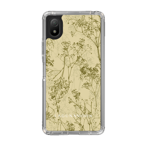 Slim Protection Case［ LAGUNAMOON - Botanical - Yellow ］
