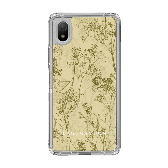 Slim Protection Case［ LAGUNAMOON - Botanical - Yellow ］