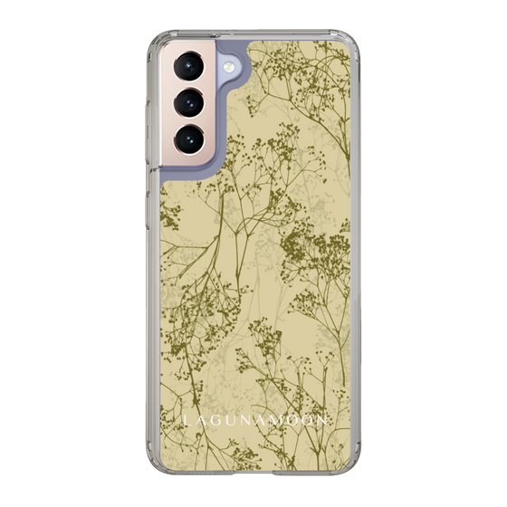 Slim Protection Case［ LAGUNAMOON - Botanical - Yellow ］