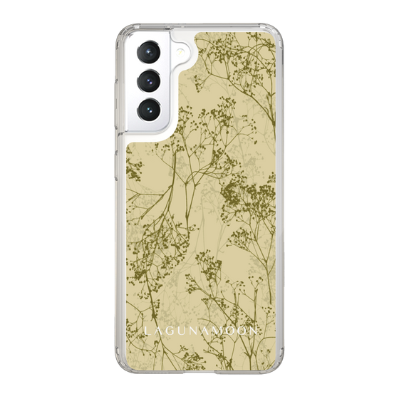 Slim Protection Case［ LAGUNAMOON - Botanical - Yellow ］