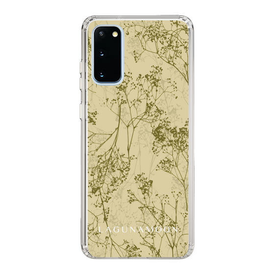 Slim Protection Case［ LAGUNAMOON - Botanical - Yellow ］