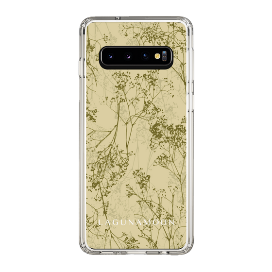 Slim Protection Case［ LAGUNAMOON - Botanical - Yellow ］