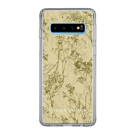 Slim Protection Case［ LAGUNAMOON - Botanical - Yellow ］