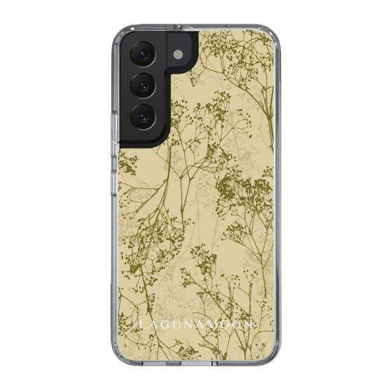 Slim Protection Case［ LAGUNAMOON - Botanical - Yellow ］