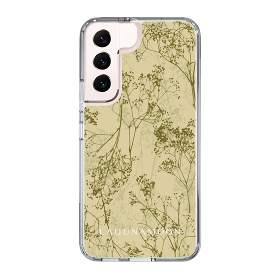 Slim Protection Case［ LAGUNAMOON - Botanical - Yellow ］