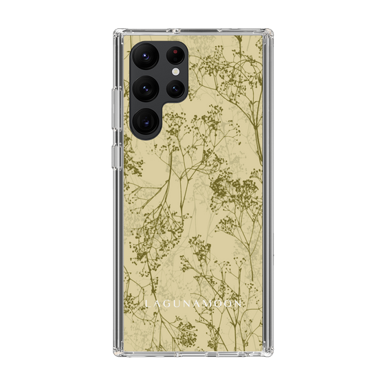 Slim Protection Case［ LAGUNAMOON - Botanical - Yellow ］