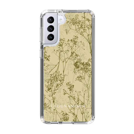 Slim Protection Case［ LAGUNAMOON - Botanical - Yellow ］