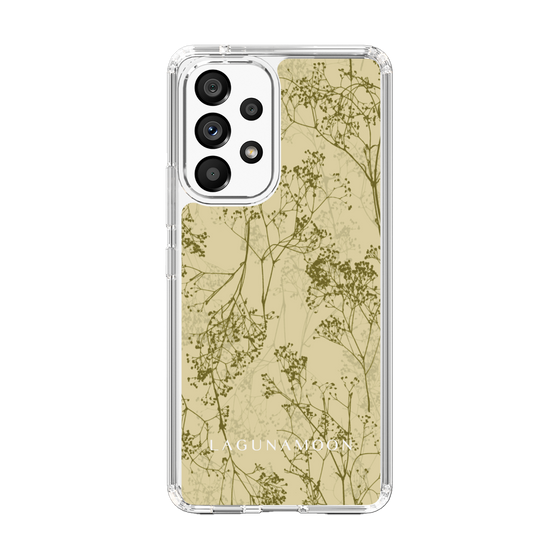 Slim Protection Case［ LAGUNAMOON - Botanical - Yellow ］