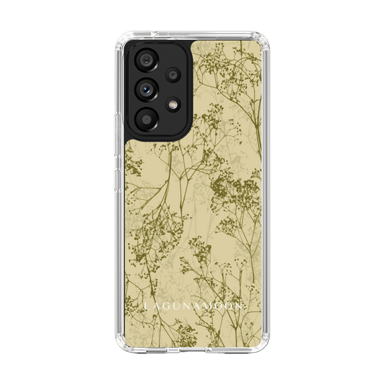 Slim Protection Case［ LAGUNAMOON - Botanical - Yellow ］