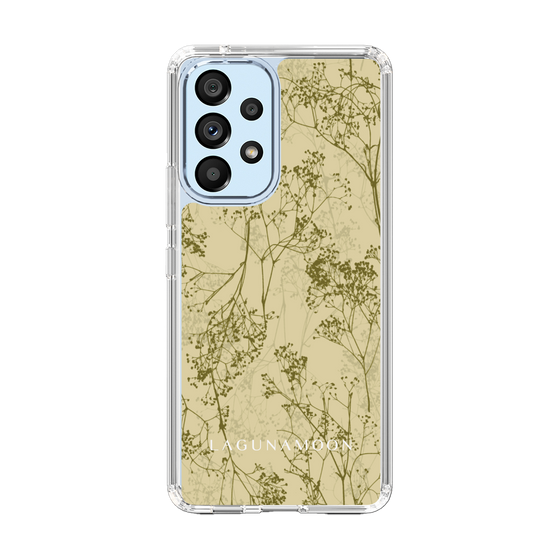 Slim Protection Case［ LAGUNAMOON - Botanical - Yellow ］