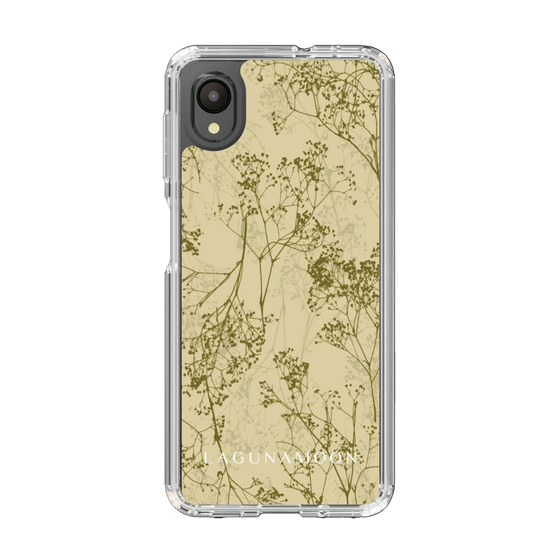Slim Protection Case［ LAGUNAMOON - Botanical - Yellow ］