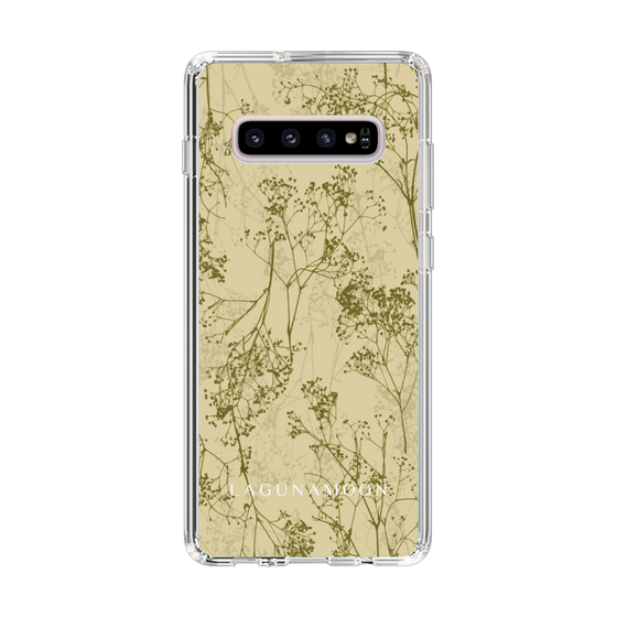 Slim Protection Case［ LAGUNAMOON - Botanical - Yellow ］