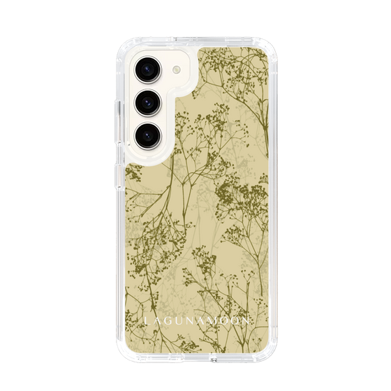 Slim Protection Case［ LAGUNAMOON - Botanical - Yellow ］