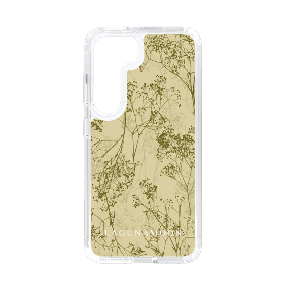 Slim Protection Case［ LAGUNAMOON - Botanical - Yellow ］