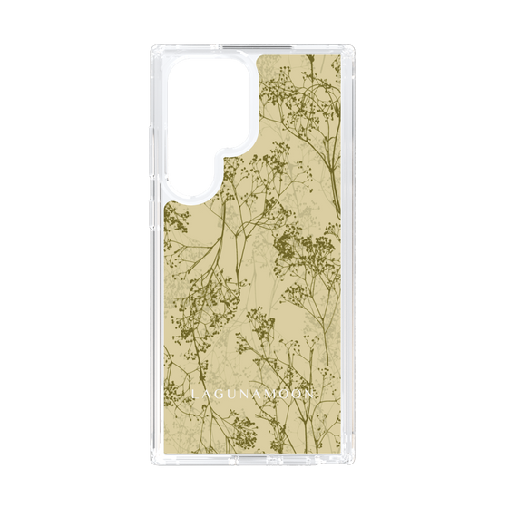 Slim Protection Case［ LAGUNAMOON - Botanical - Yellow ］