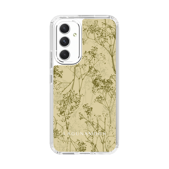 Slim Protection Case［ LAGUNAMOON - Botanical - Yellow ］