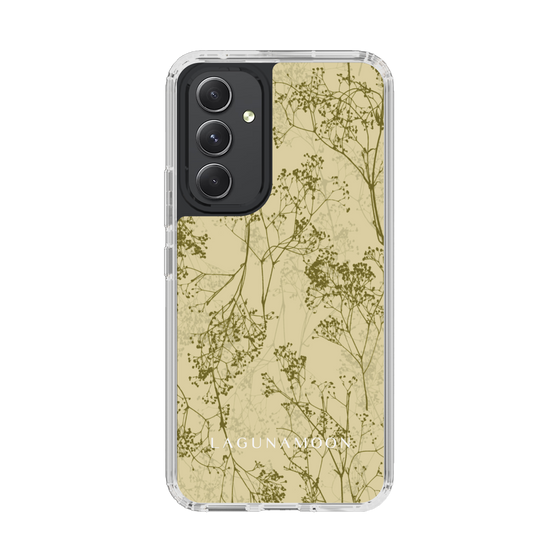 Slim Protection Case［ LAGUNAMOON - Botanical - Yellow ］