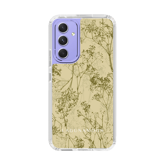 Slim Protection Case［ LAGUNAMOON - Botanical - Yellow ］