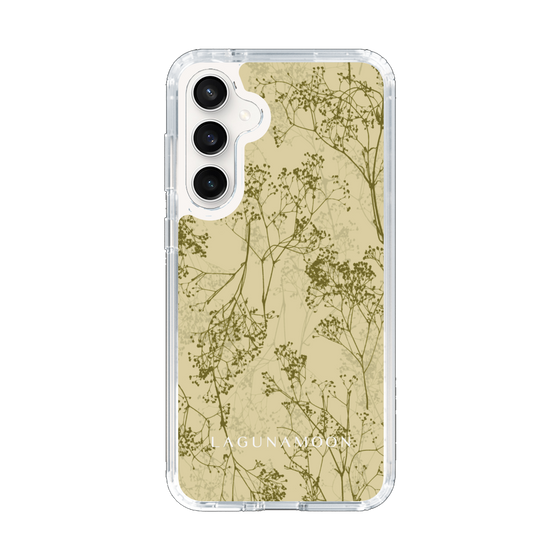 Slim Protection Case［ LAGUNAMOON - Botanical - Yellow ］