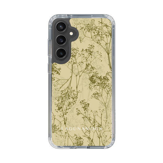 Slim Protection Case［ LAGUNAMOON - Botanical - Yellow ］