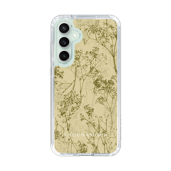 Slim Protection Case［ LAGUNAMOON - Botanical - Yellow ］