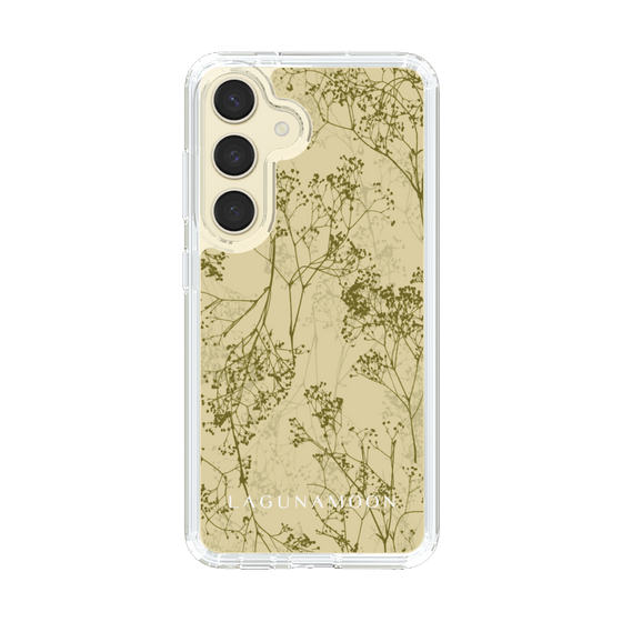 Slim Protection Case［ LAGUNAMOON - Botanical - Yellow ］