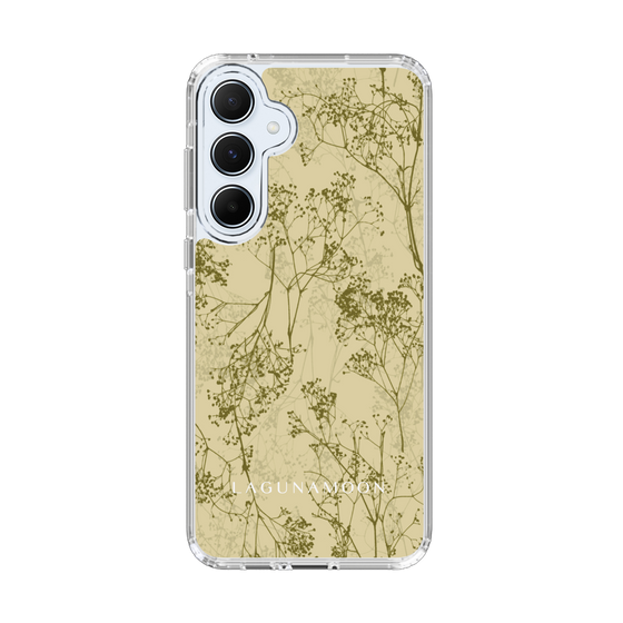 Slim Protection Case［ LAGUNAMOON - Botanical - Yellow ］