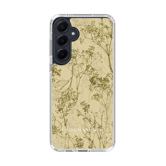 Slim Protection Case［ LAGUNAMOON - Botanical - Yellow ］