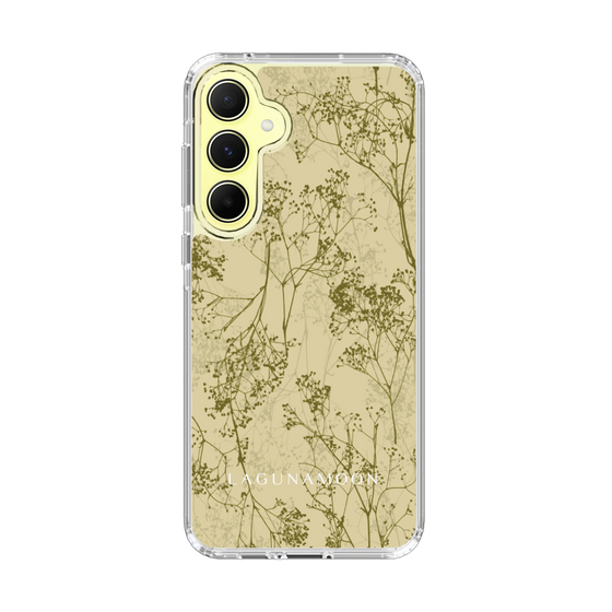 Slim Protection Case［ LAGUNAMOON - Botanical - Yellow ］