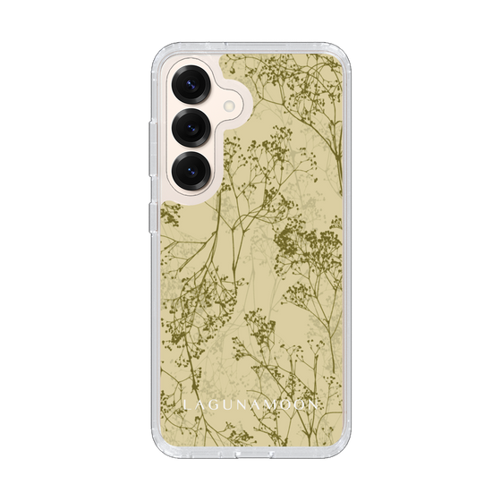 Slim Protection Case［ LAGUNAMOON - Botanical - Yellow ］