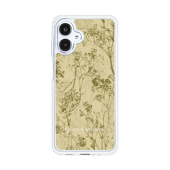Slim Protection Case［ LAGUNAMOON - Botanical - Yellow ］