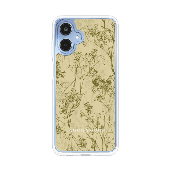 Slim Protection Case［ LAGUNAMOON - Botanical - Yellow ］