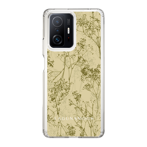 Slim Protection Case［ LAGUNAMOON - Botanical - Yellow ］