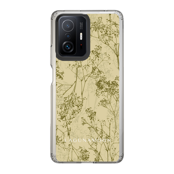 Slim Protection Case［ LAGUNAMOON - Botanical - Yellow ］